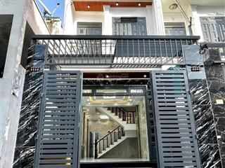 Bán nhà mới keng 4x16m, đúc 3 tấm đường 8m cách 15m ra đường trần thị cờ, phường thới an, q12
