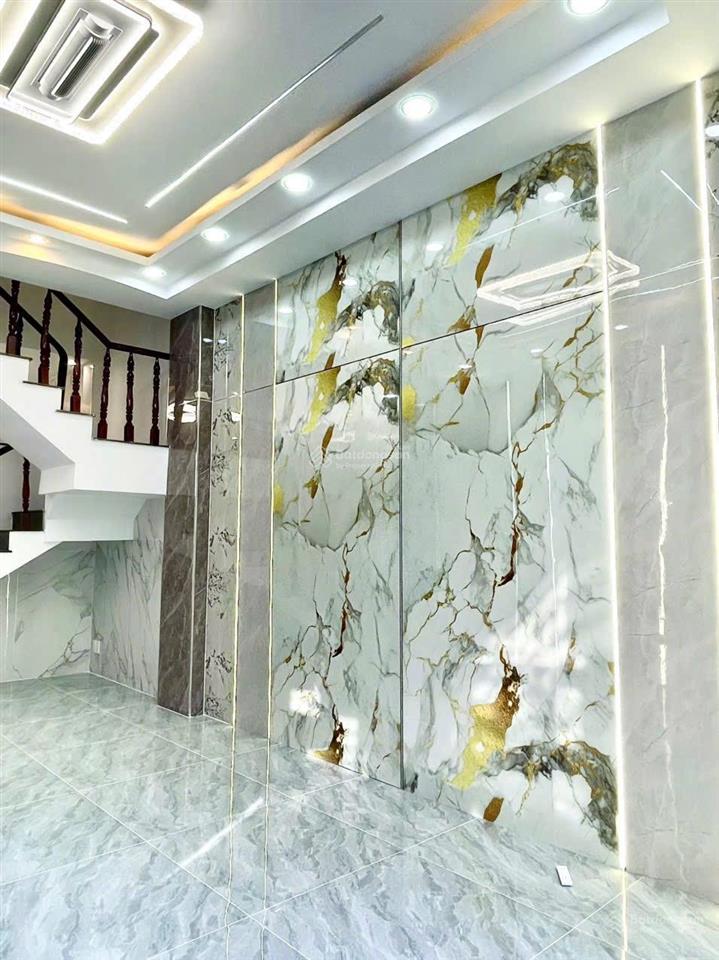 Bán nhà mới keng 4x16m, đúc 3 tấm đường 8m cách 15m ra đường trần thị cờ, phường thới an, q12