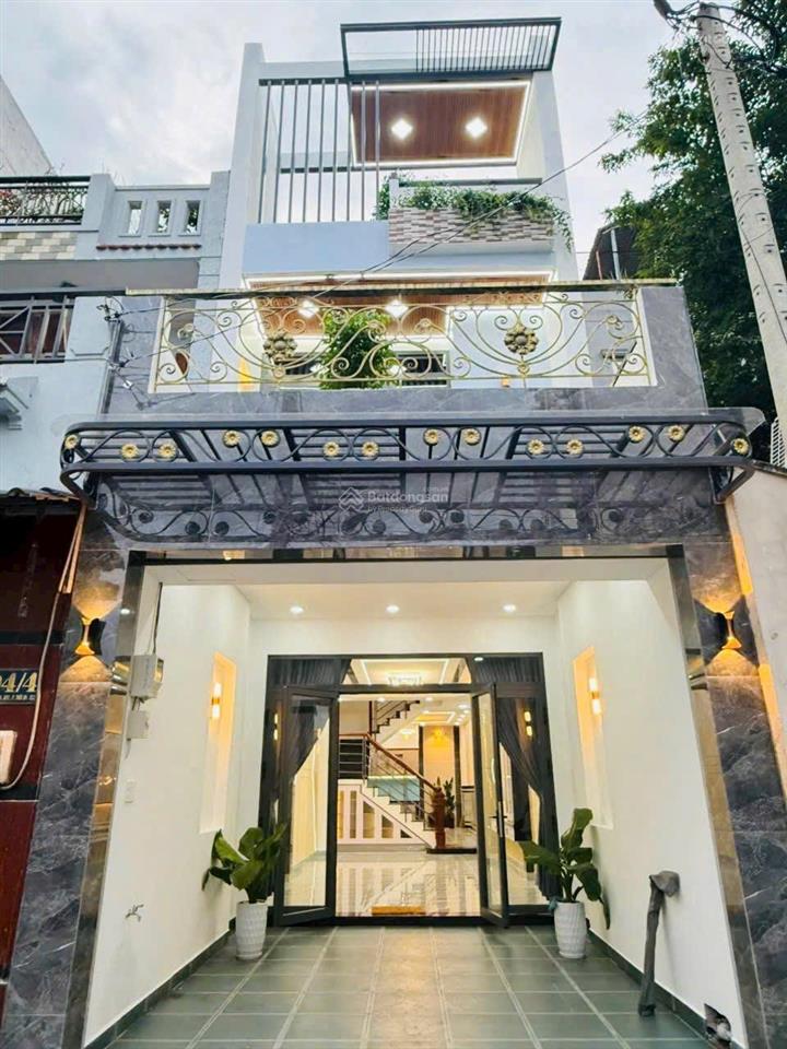 Bán nhà đẹp 4x20m.xây 2 lầu hẻm 6m đường thới an 16,phường thới an.q12. 0902 702 ***