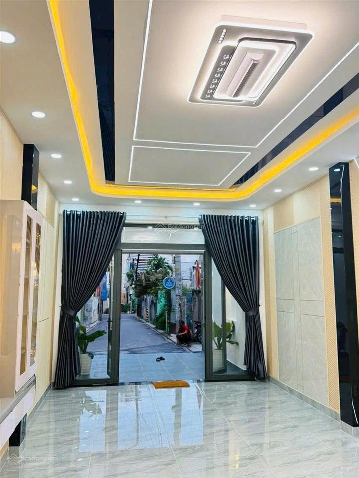 Bán nhà đẹp 4x20m.xây 2 lầu hẻm 6m đường thới an 16,phường thới an.q12. 0902 702 ***