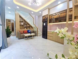 Nhà đẹp Bình Thạnh Full Nội Thất, Ôtô cạnh nhà - 37m2, ngang to 9,5m - CHỉ 5 tỷ nhỉnh