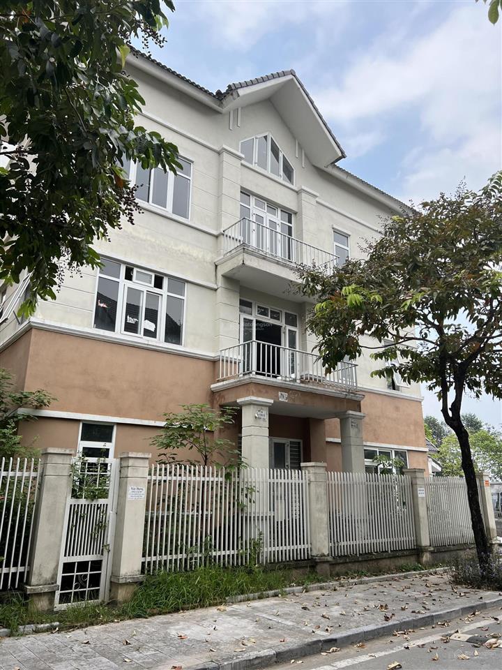 Bán căn góc 4 mặt thoáng biệt thự an khang villas nam cường. view vườn hoa công viên, có hầm. sổ đỏ