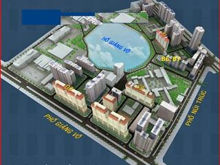 Bán sàn thương mại tầng 1, sàn văn phòng b6 giảng võ, vị trí trung tâm,  0985 242 ***