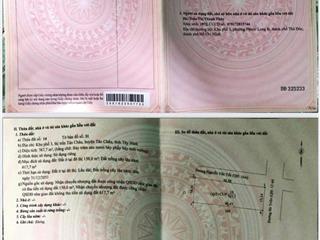 Chính chủ. do cần tiền trả nợ nên cần bán gấp lô đất của gia đình