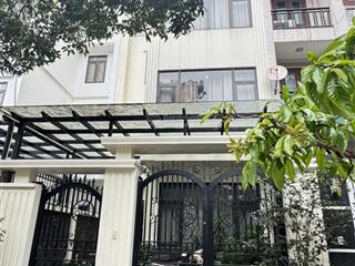 Siêu biệt thự sân vườn đơn lập linh đàm  lô góc 2 mặt đường ô tô tránh 230m2  5 tầng