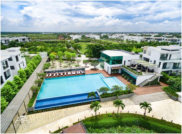 Cần cho thuê nhà biệt thự lucasta villa full nội thất giá 35tr/tháng nhà mới new có gara ôtô riêng