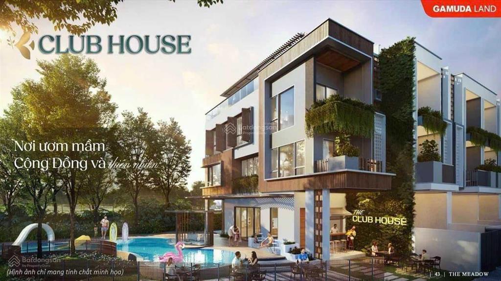 Bán căn góc the meadow bình chánh ngang 5m x 21m ngay khu tiện ích