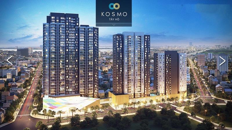 Chính chủ cần bán. căn hộ kosmo tây hồ,, xuân la. 2pn & 3pn, có slot oto,view hồ tây. giá hơn 8.tỷ