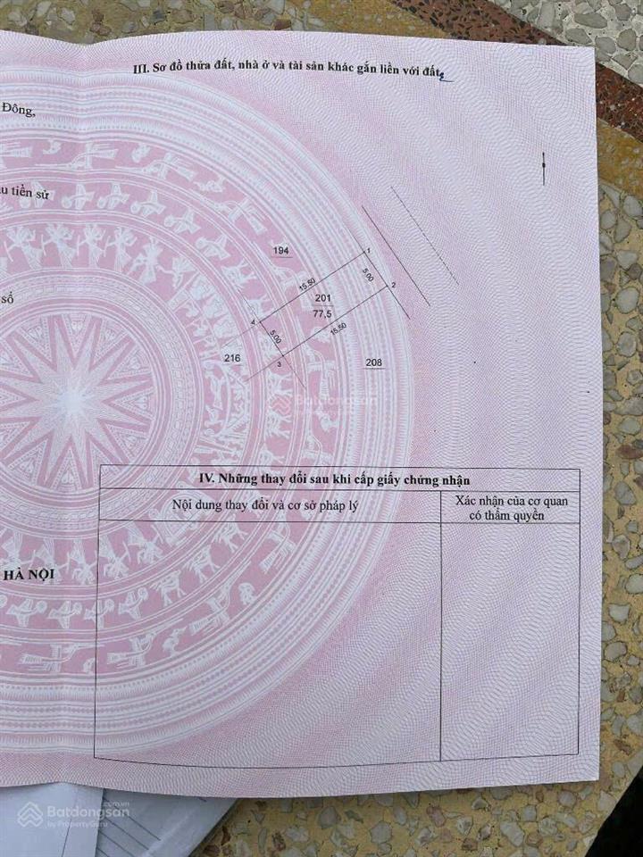 Bán đất khu đấu giá vạn phúc, hà đônggiá cực rẻkhu vực víp kinh doanh đông đúc78m19,4 tỷ