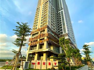 Ngộp bank  cắt lỗ gấp 1.0x tỷ căn studio tòa b tầng cao view trực biển  0978 788 ***