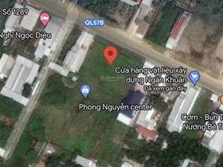 Cần bán 3074 m2 đất mặt tiền ql57b tại xã giao long, tỉnh vĩnh long