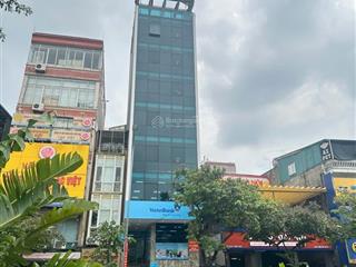 Bán tòa văn phòng mặt phố 105m2, 85 tỷ tại văn cao, liễu giai, hà nội, giá tốt, xây 9 nổi 1 hầm