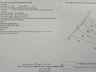 Chính chủ cần bán 1214m2, xã lộc ngãi cũ bảo lâm, lâm đồng