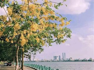 Bán nhà mặt phố vệ hồ, 85m, mặt tiền quyền lực 2 thoáng, giá chỉ 65 tỷ, rẻ nhất khu.