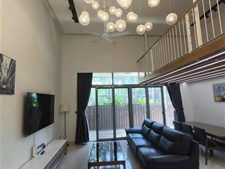 Cho thuê căn trệt sân vườn hiếm 3pn villa palm heights t1.00. full nội thất