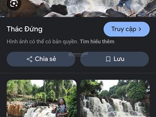 Bán 4200m2 đất bù đăng ( xã đoàn kết), có 200m2 đất ở, mặt tiền đường đi vào thác đứng, giá 1ty850.
