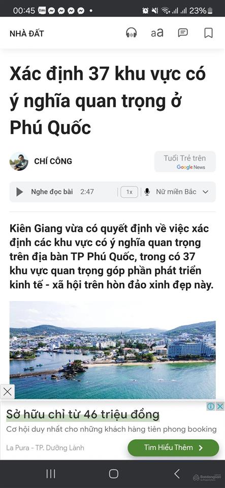 4000m2 (4tỷ250 nguyên lô)/ view trực diện hồ cửa cạn, đảo ngọc, phú quốc giâ đầu tư