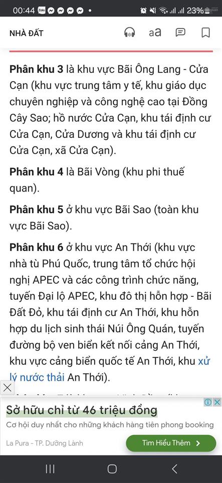 4000m2 (4tỷ250 nguyên lô)/ view trực diện hồ cửa cạn, đảo ngọc, phú quốc giâ đầu tư