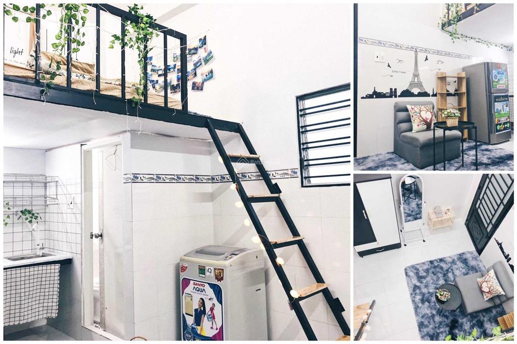 Phòng siêu đẹp hà huy giáp, q12 full nội thất, gần nttu