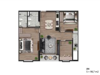 Căn hộ 98.7m2 chung cư flc hausman đại mỗ giá 8.4 tỷ bao phí