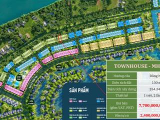 Bán townhouse mùa hạ eco retreat, giá tốt, vay 70% 24th không lãi suất