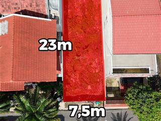 Bán đất thảo điền quận 2 đường quốc hương. view công viên đẹp. diện tích 173m2. ngang 7,5m. dài 23m
