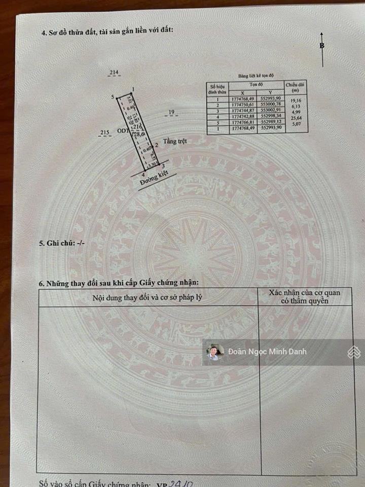 Chính chủ bán đất mỹ đa đông 12, cách biển chỉ 200m 129m2, giá nhỉnh 13 tỷ