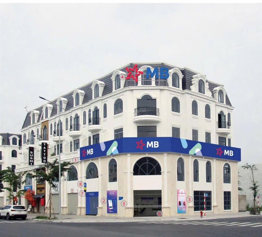 Bán nhà mặt phố 195m2, 11,15 tỷ tại khu nhà đại lộ đông tây đang cho thuê 20tr/tháng