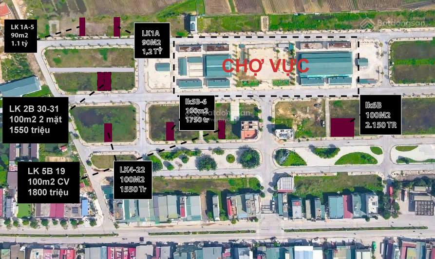 Cần bán lô đất 2 mặt tiền tại ktm chợ vực, hoằng ngọc cũ, thanh hóa