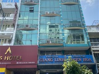 Bán tòa nhà hầm 7 tầng khu 781 lê hồng phong quận 10 dt 14x20m giá 59 tỷ