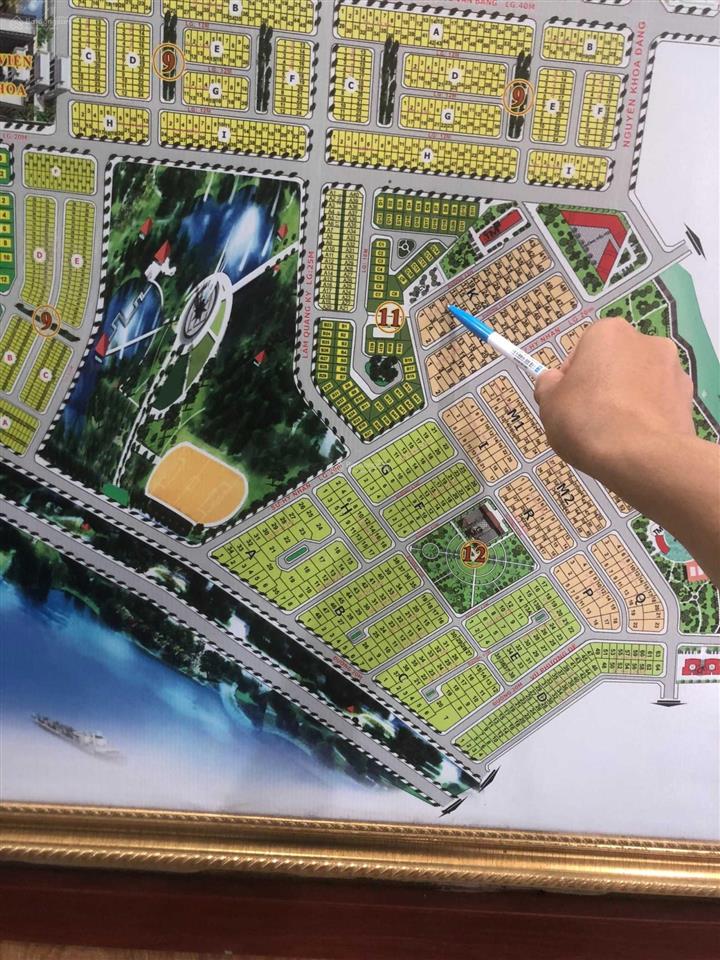 Bán lô biệt thự khu dự án villa thủ thiêm 8x20m, đối diện công viên xanh mát mà giá rẻ chỉ 150tr/m2