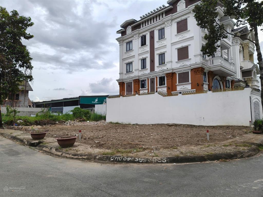 Bán lô biệt thự góc 2 mặt tiền huy hoàng 247,5m² đối diện công viên, giá 265tr/m²