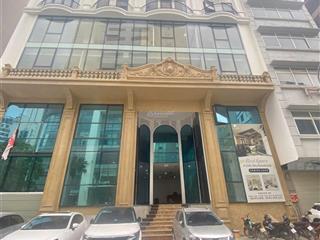 Mặt phố lê đại hành dt 230m x 9 tầng+hầm, mt 10m,có pccc,thông sàn,thiết kế hiện đại,vị trí cực đẹp