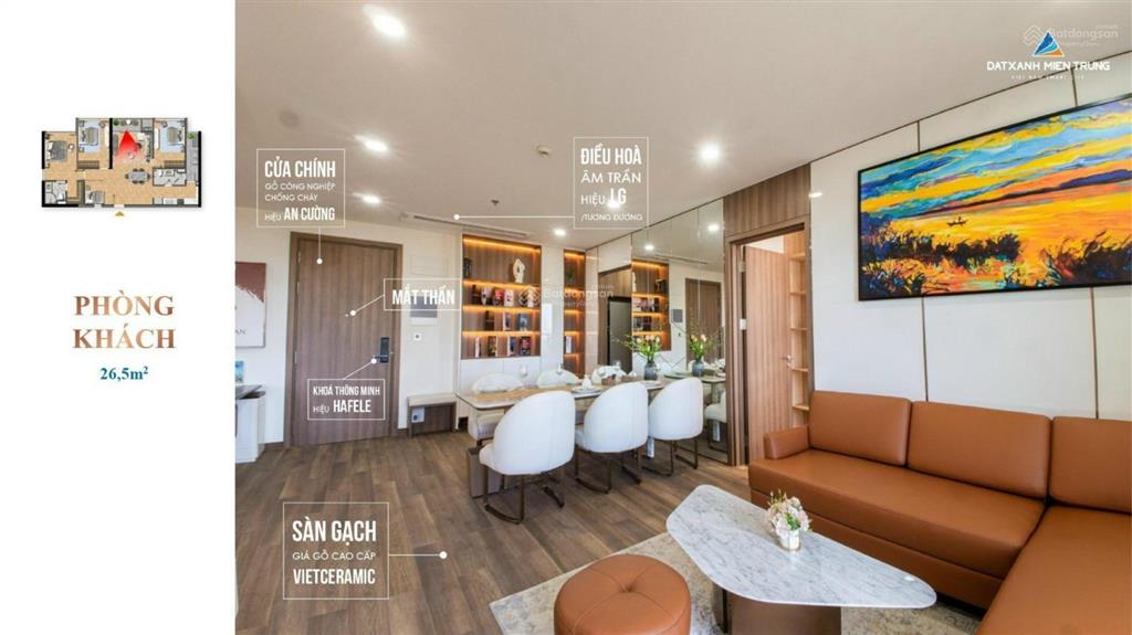 Hot! duy nhất t9/2025. cơ hội cho việt kiều muốn đầu tư căn hộ view trực diện biển mỹ khê siêu đẹp