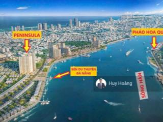 Giá thật! nhỉnh hơn 3 tỷ, độc quyền giỏ hàng 2pn giá rẻ căn hộ peninsula đà nẵng đủ dt từ 62  76m2