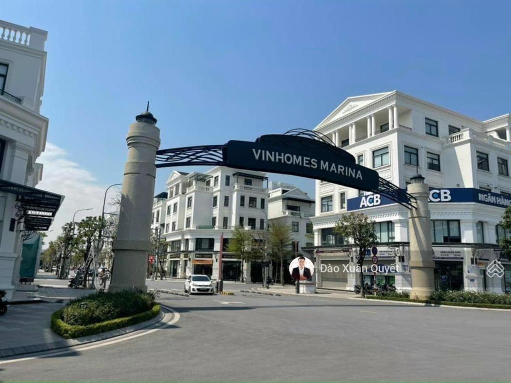 Cho thuê shophouse tầng 1 vinhomes marina hải phòng 75m2 độc lập an ninh tuyệt đối