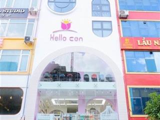 Cho thuê nhà mặt phố hồ đắc di, đống đa, dt 55m2x5t, mt 4m, đoạn kd đẹp nhất, view hồ, thông sàn