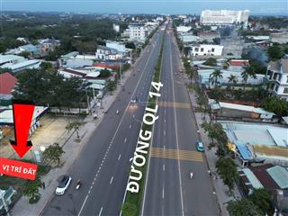 Bán đất mặt tiền ql 14 giá rẻ nhất tại bình phước