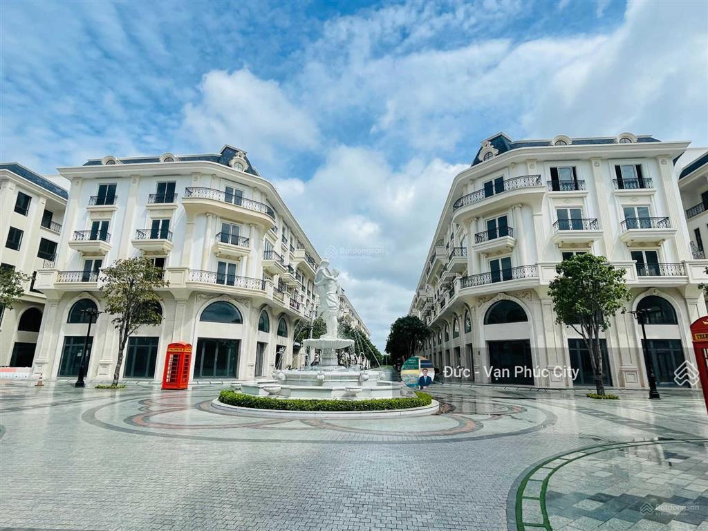 Cập nhật anh chị phố đi bộ vạn phúc city 7x20m, 7x22m, phong cách châu âu, sức hút đầy tiềm năng