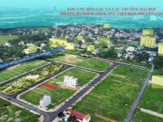 Bán nhanh 240m2 đất tái định cư bình yên, view công viên, sát đường vành đai cnc giá rẻ nhất khu