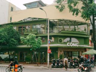 Cho thuê mặt bằng góc 2 mt cô bắc với đề thám, quận 1, dt 10x20m, 1 trệt 2 lầu st, dtsd 600m2