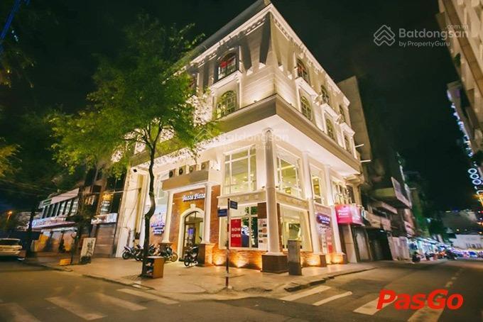 Cho thuê mặt bằng mặt tiền lưu văn lang, quận 1, dt 16.5x26m, 1 trệt, 2 lầu, dtsd 1.300m2