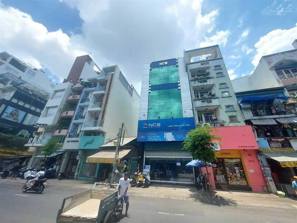Cho thuê tòa nhà mặt tiền hòa hưng, quận 3, dt 7,5x20m, 1 hầm 1 trệt 6 lầu tm, dtsd 1.200m²