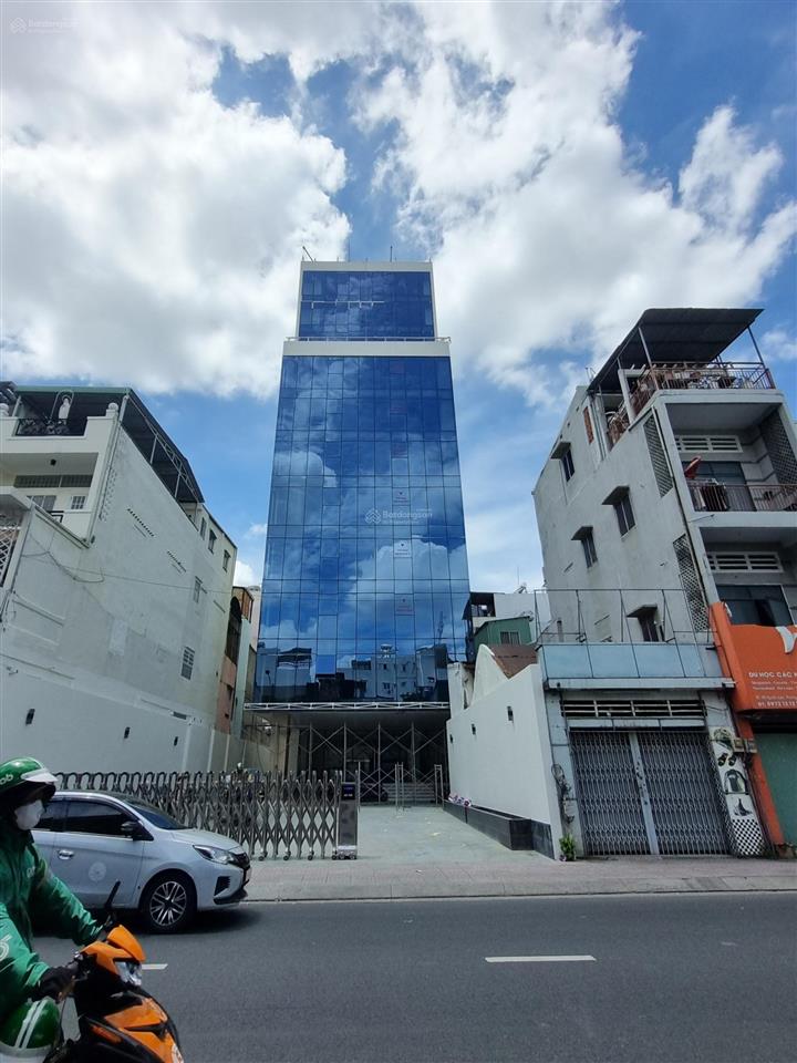 Cho thuê tòa nhà mặt tiền lê quý đôn, quận 3, dt 9x30m, 1 trệt, 7 lầu tm, dtsd 2.200m2