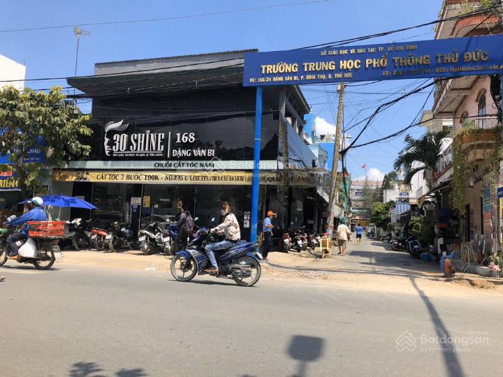 Cho thuê góc 2mt số 168 đặng văn bi với hẻm 6m, thủ đức, dt 10x25m, 1 trệt 1 lầu, dtsd 500m