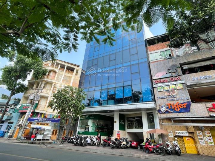Cho thuê tòa nhà góc 2mt đường phan đăng lưu, quận phú nhuận dt 8x18m, 1 hầm 9 lầu, dtsd 1.500m2