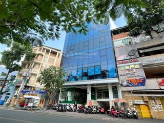 Cho thuê tòa nhà góc 2mt đường phan đăng lưu, phú nhuận dt 8x18m, 1 hầm 9 lầu, dtsd 1.500m2