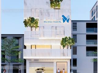 Cho thuê tòa nhà đường hồ xuân hương, quận 3. dt 8x25m. trệt 4 lầu