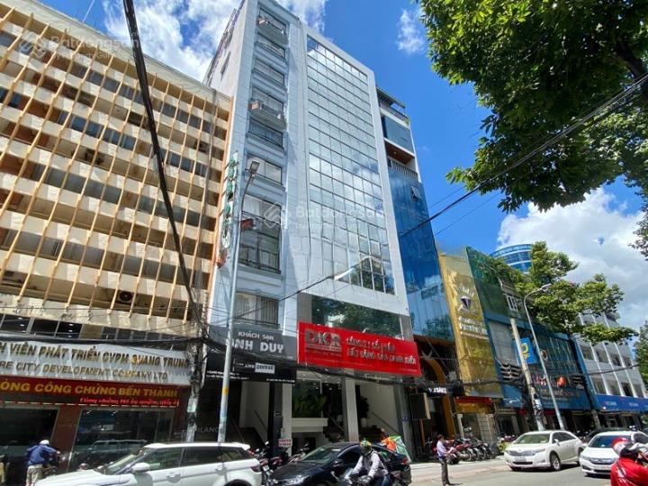Cho thuê tòa nhà 105107 nguyễn công trứ, quận 1, dt 8,5x25m, 1 hầm 9 lầu thang máy, dtsd 2.200m2