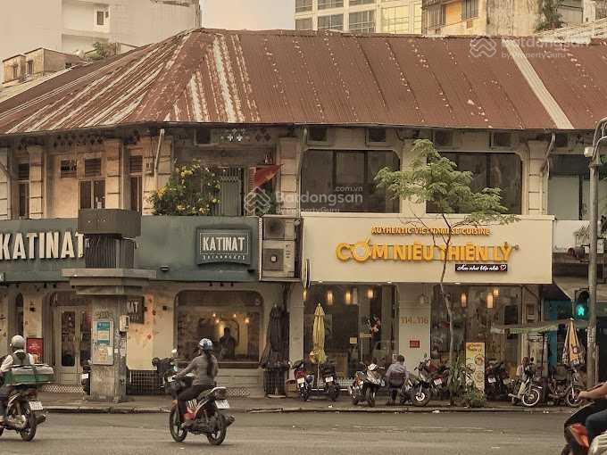 Cho thuê mặt bằng góc 2mt hàm nghi và pasteur, quận 1, dt 12x23m, 1 trệt 1 lầu, dtsd 552 m2